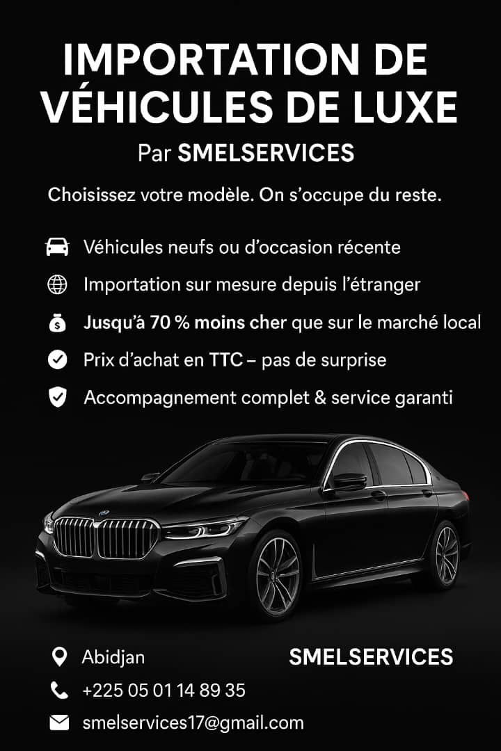 Importations de véhicule de luxe